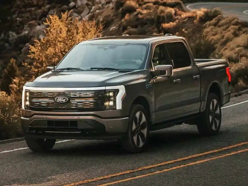 Ford F-150 Lightning powering a house
