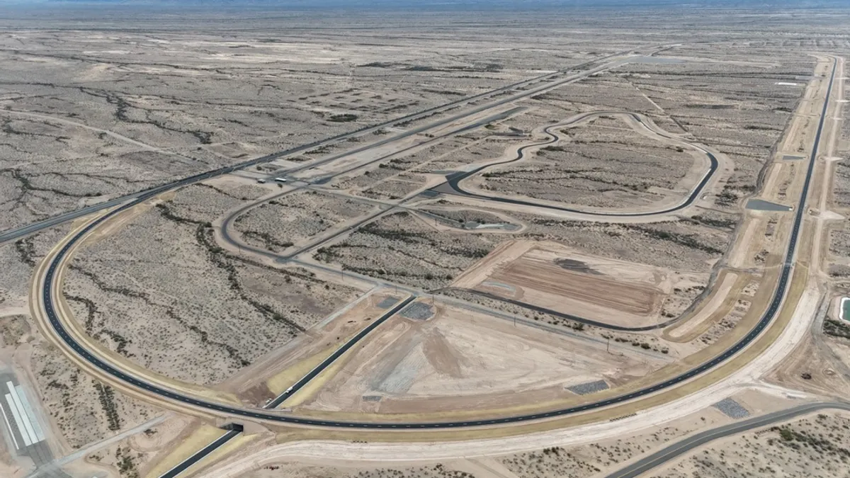 Toyota Arizona Vehicle Testing Facility High-Speed Track and Off-Road Park