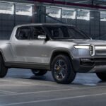 Rivian R1T in off-road adventure mode