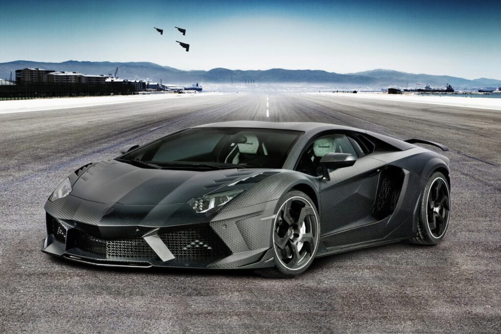 Lamborghini Aventador carbon fiber body