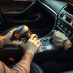 interior car cleaning