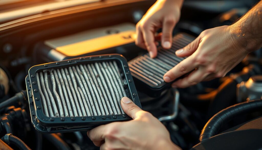 DIY air filter replacement