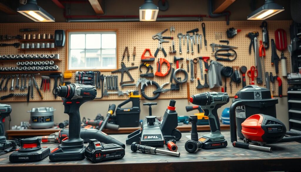 DIY car mechanic power tools