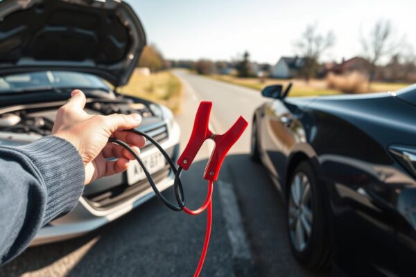 How to jump start a car