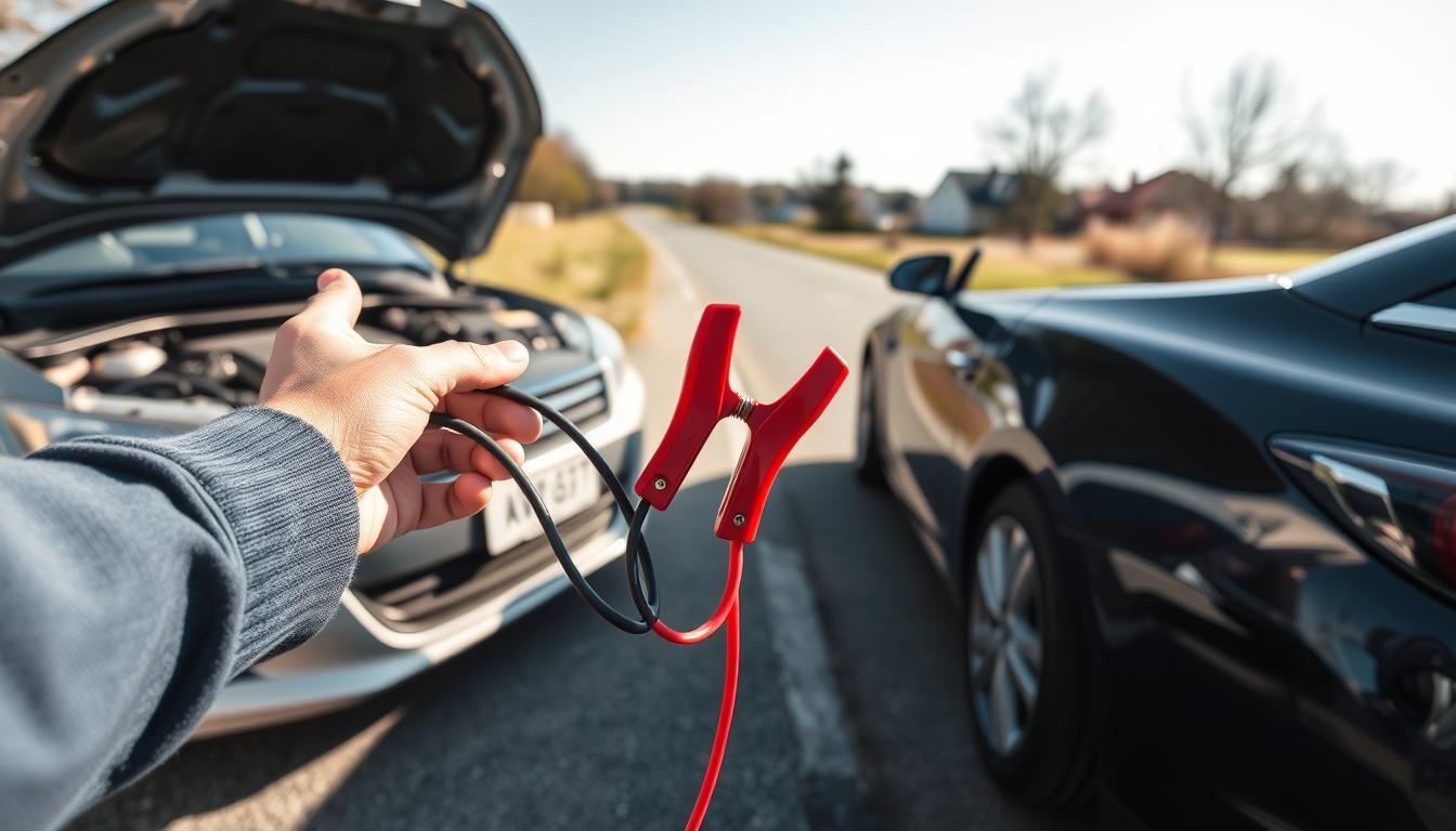 How to jump start a car