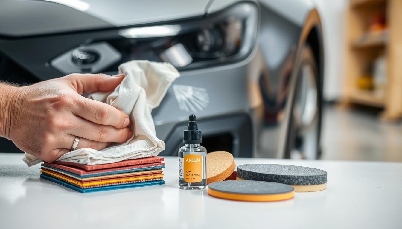 Repair minor car scratches