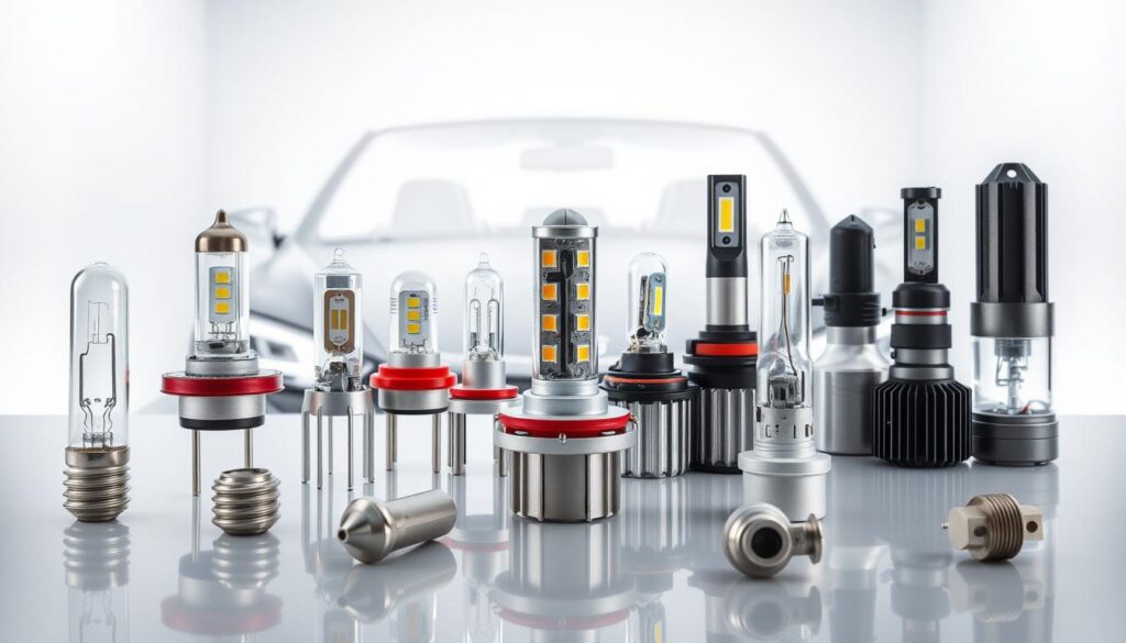 headlight bulb types comparison