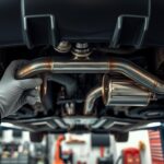 Car exhaust maintenance