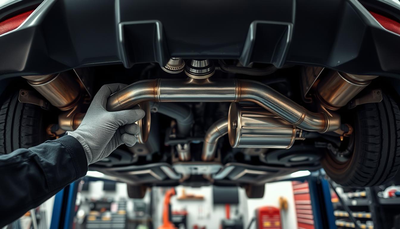 Car exhaust maintenance