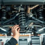 Car suspension maintenance