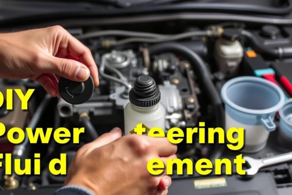Change power steering fluid