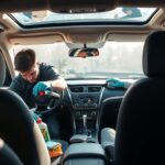 DIY car interior detailing