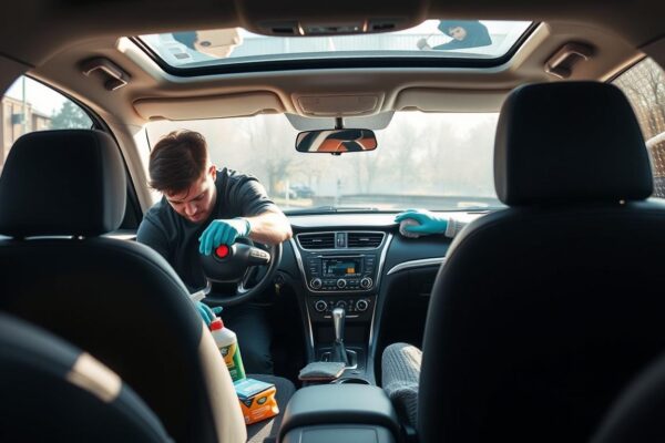 DIY car interior detailing