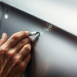 DIY car scratch repair