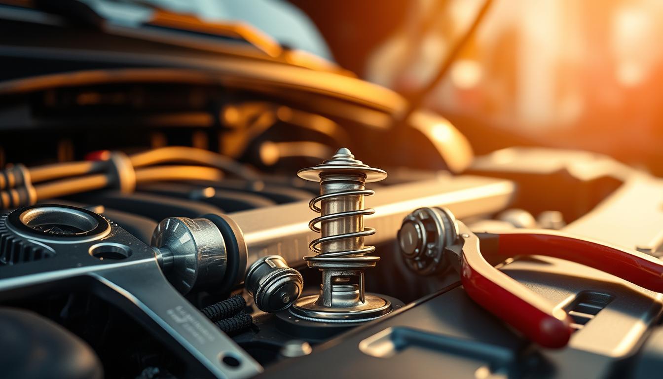 DIY car thermostat replacement