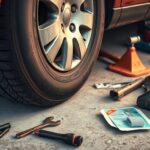 DIY flat tire repair