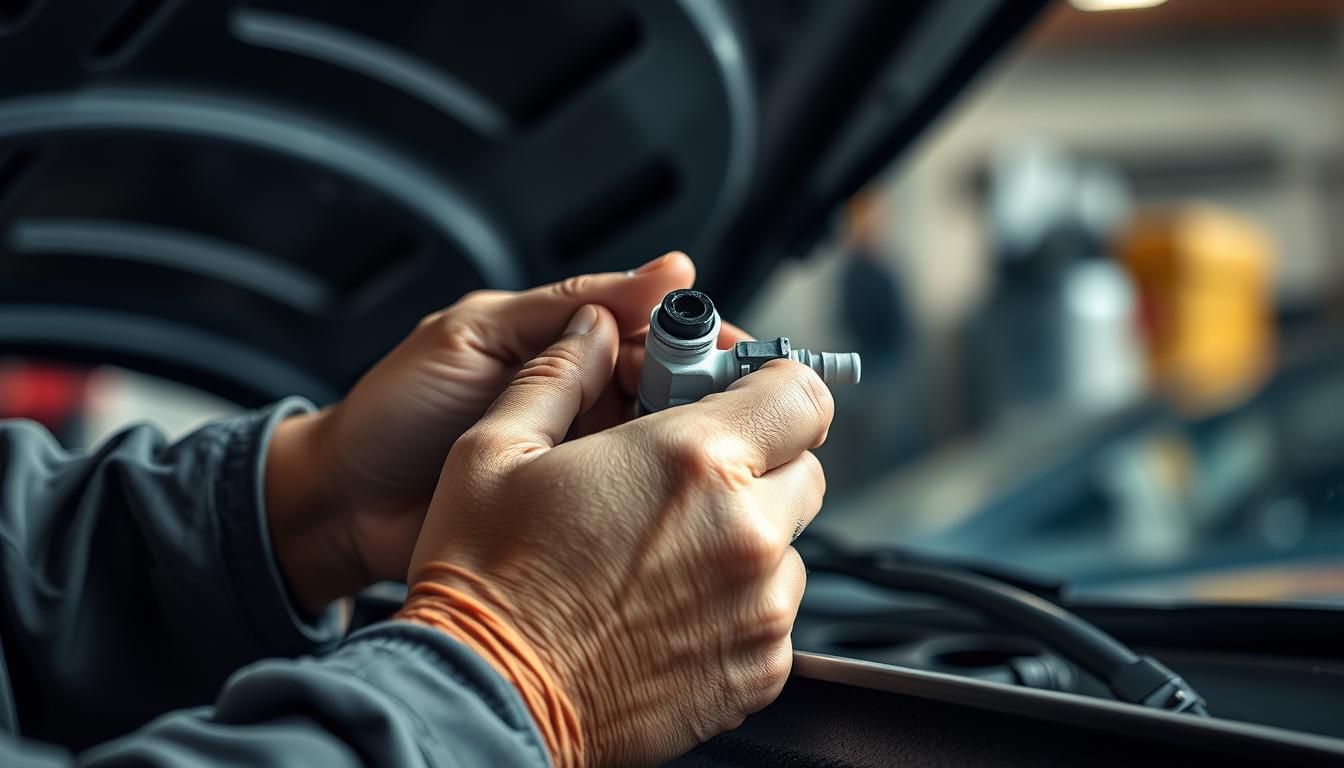 DIY windshield washer nozzle replacement