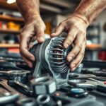 Replace car alternator