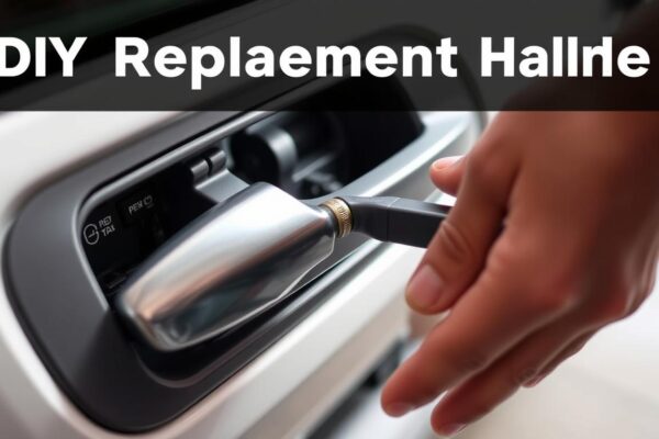 Replace car door handle
