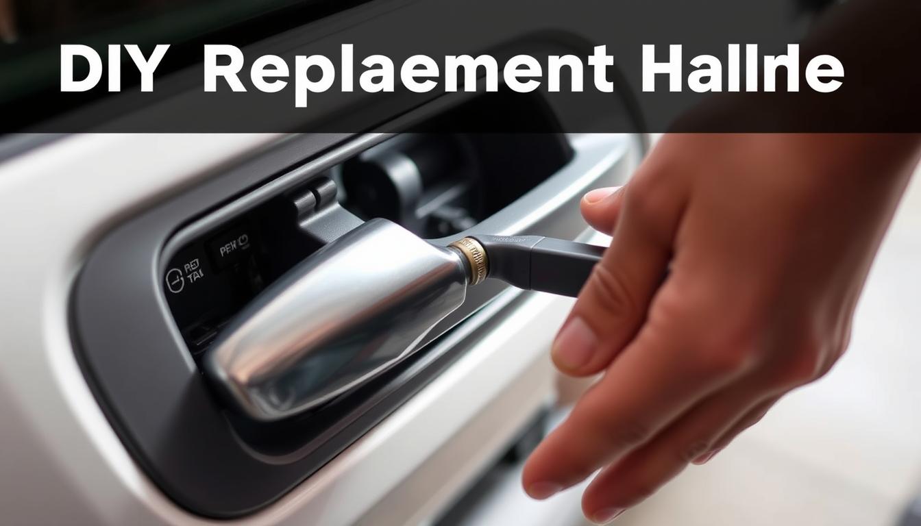 Replace car door handle