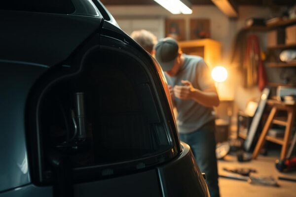 Replace car tail lights