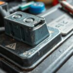 car battery terminal cleaning